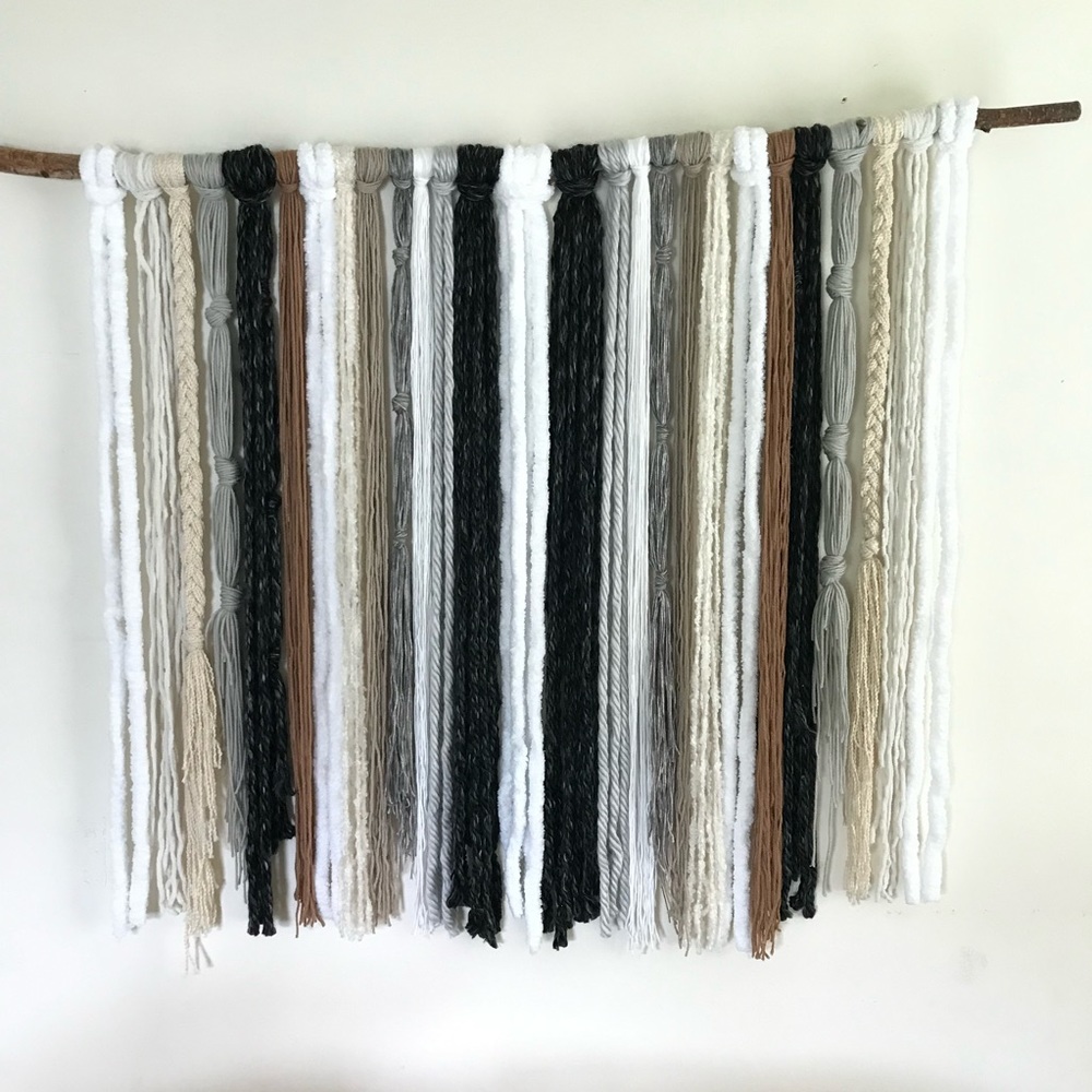 Sweater Weather 39” Yarn Wall Hanging Tapestry